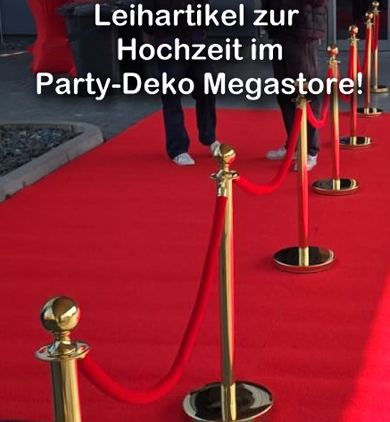 Leihartikel Hochzeit Hannover